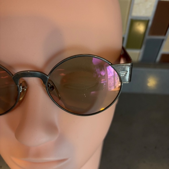 Vintage Beau Monde Chiswick round metal sunglasses